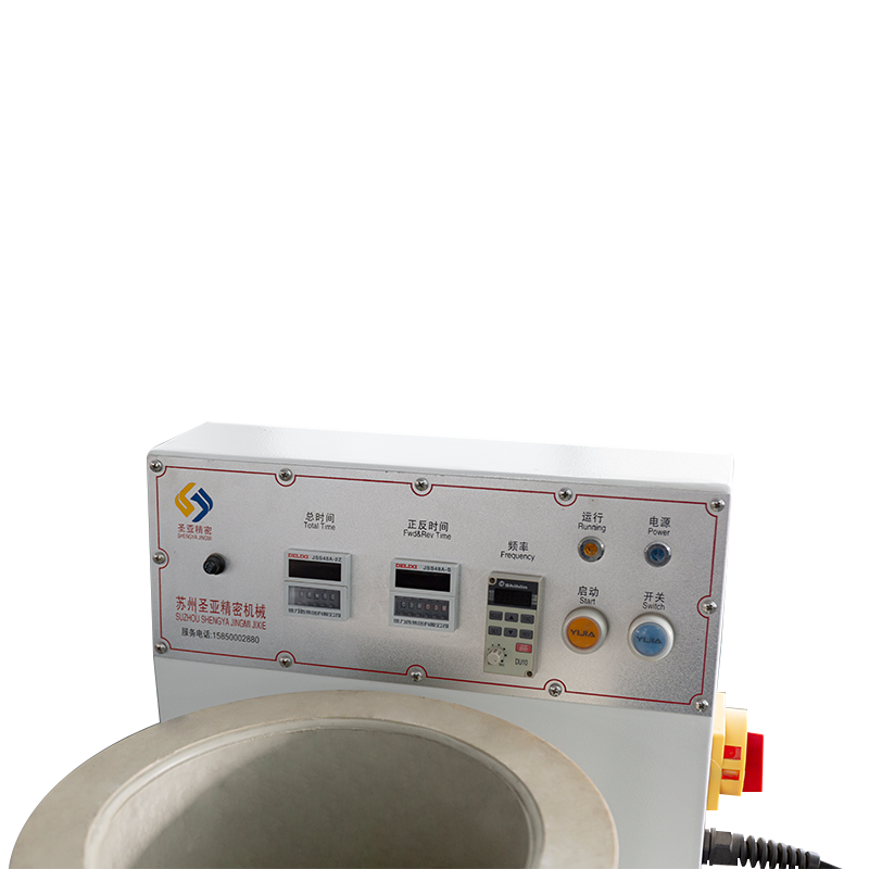 آلة تلميع مغناطيسية دقيقة لإزالة النتوءات من نوع SY8080، مناسبة للمختبرات/الدفعات الصغيرة